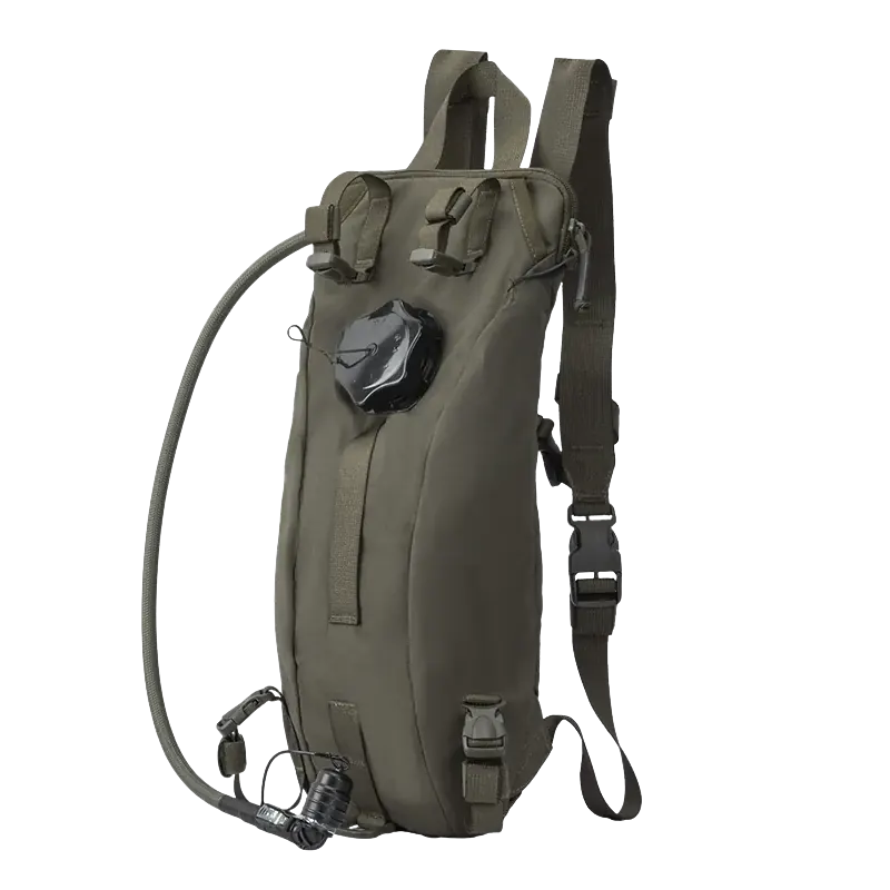 Tactical filter water bottle for outdoor use