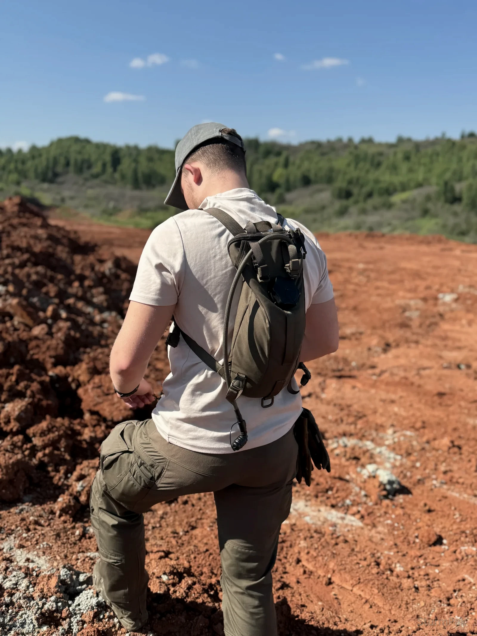 SturmPak in outdoor use